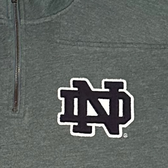 University of Notre Dame Quarter Zip - Picture 2 of 4